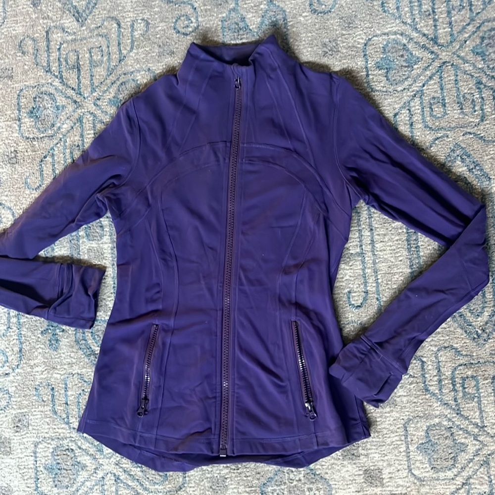 Purple Lululemon Define Jacket